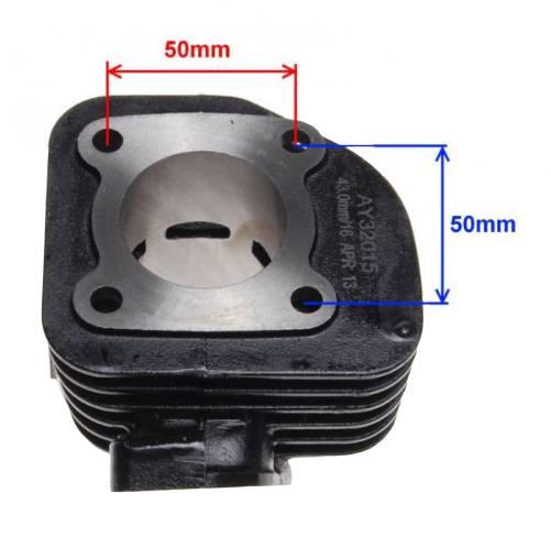 Cylinder 60 cc 2t 43,00 2t sworzeń 12 keeway - zdjęcie 4