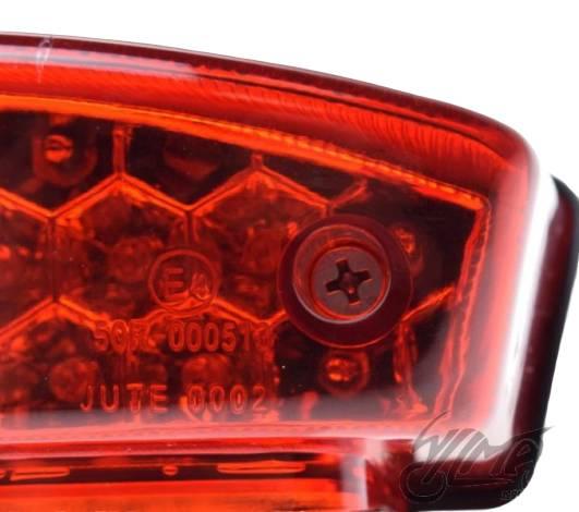 Lampa tył atv led czerwony klosz | AM9937 - zdjęcie 2