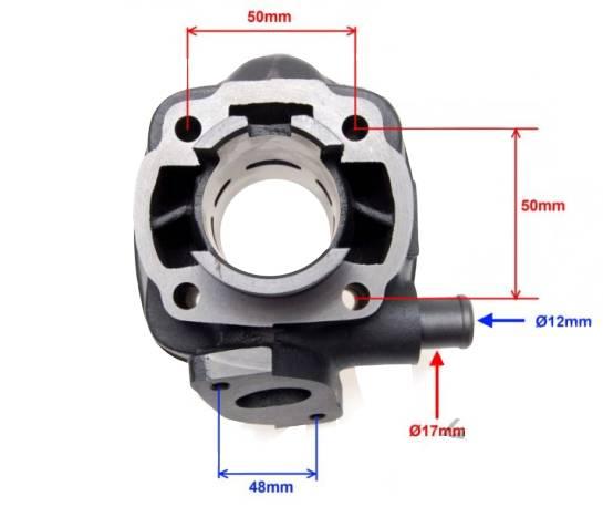 Cylinder yamaha aprilia lc 50 | AY3215 - zdjęcie 3