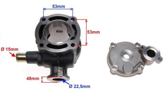 Cylinder głowica suzuki katana lc 47,00 | AY3307 - zdjęcie 2