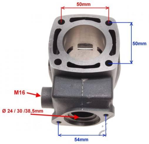 Cylinder kymco dink 60 lc super 9 lc 44mm - zdjęcie 4