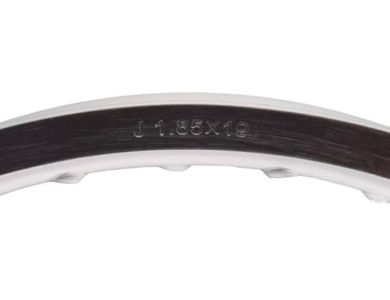 Obręcz koła 19x1,85 shl 36 szprych aluminum - zdjęcie 2