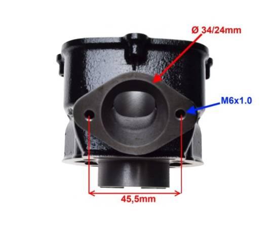 Cylinder derbi aprilia 2006 50 ccm woda | AY3208B - zdjęcie 2