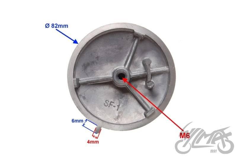 Pokrywa głowicy cylindra lewa 125 ccm cross 4t - zdjęcie 3