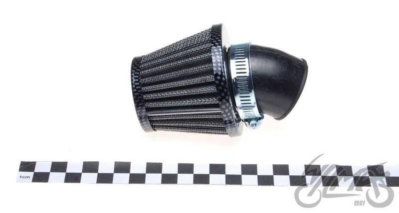 Filtr powietrza 28 mm stożkowy 45 carbon - zdjęcie 2