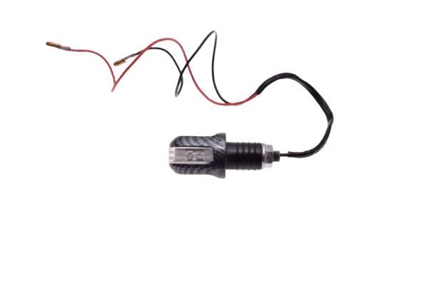 Kierunkowskaz carbon biały klosz led | AM1376 - zdjęcie 3
