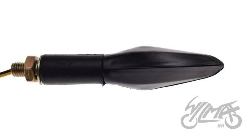 Kierunkowskaz czarny biały klosz led | AM1421 - zdjęcie 2
