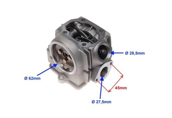Głowica cylindra czoper 4t z zaworami duży 70ccm - zdjęcie 3