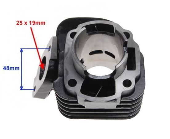 Cylinder 60 cc 2t 43,00 2t sworzeń 12 keeway - zdjęcie 3