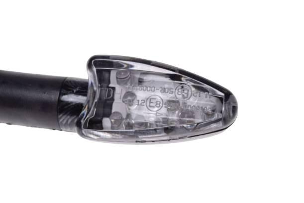 Kierunkowskaz carbon biały klosz led | AM1329 - zdjęcie 4