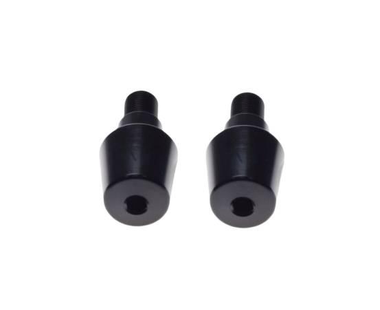 Końcówka kierownicy czarna yamaha m16x1.5 - zdjęcie 2