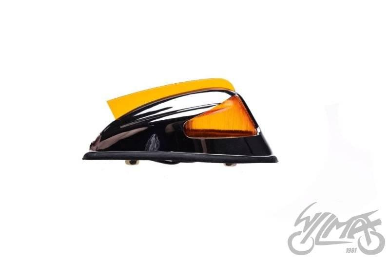 Lampa na błotnik pomarańczowa chrom | AL60322 - zdjęcie 3