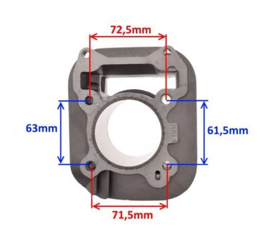 Cylinder piaggio vespa 150 4t goły | PVE0021 - zdjęcie 3