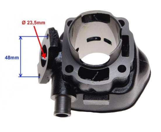 Cylinder yamaha aprilia lc 70 47mm | AY3218 - zdjęcie 4