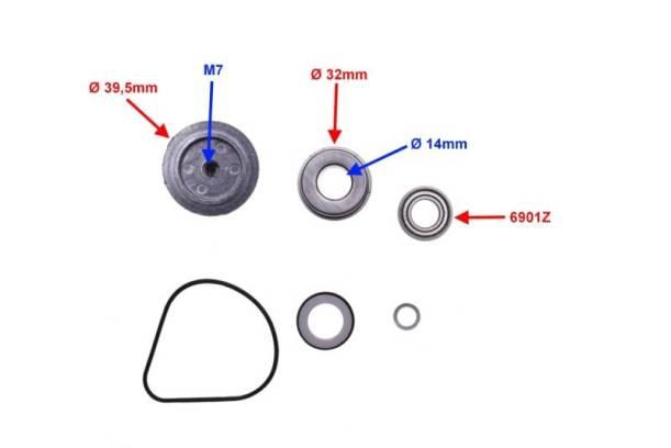 Pompa cieczy honda pantheon 125 2t 150 | AY57221 - zdjęcie 3