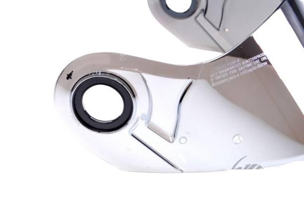 Szyba kasku ff386 ff370 ff325 lustrzana srebrna - zdjęcie 2