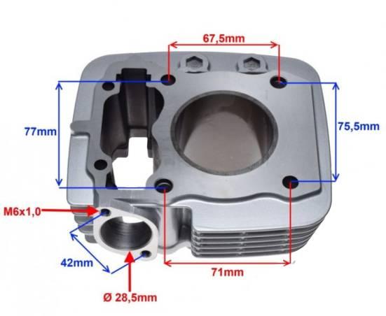 Cylinder 57,40 honda cbf 150 | HCBF0021B - zdjęcie 3