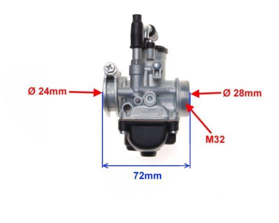 Gaźnik mbk aprilia rieju yamaha peugeot am6 - zdjęcie 5