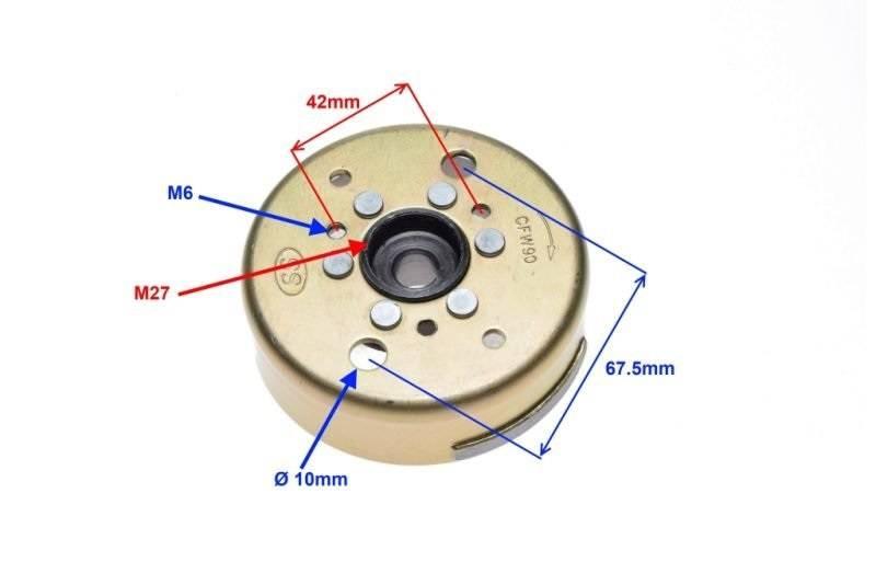 Koło magnesowe quantum wału zs00001 zs00002 - zdjęcie 2