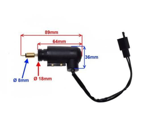 Elektrozawór ssania piaggio | AY56073 - zdjęcie 3