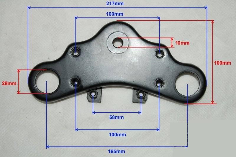 Półka widelca górna romet zetka | RZK5113 - zdjęcie 2
