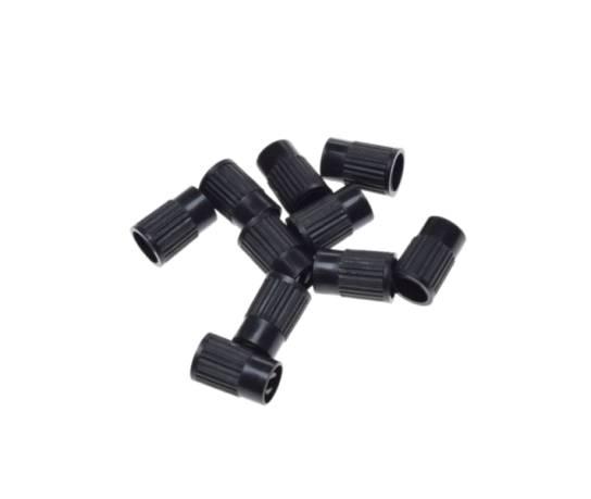 Nakrętka wentyla z kluczykiem plastkowa 10 szt