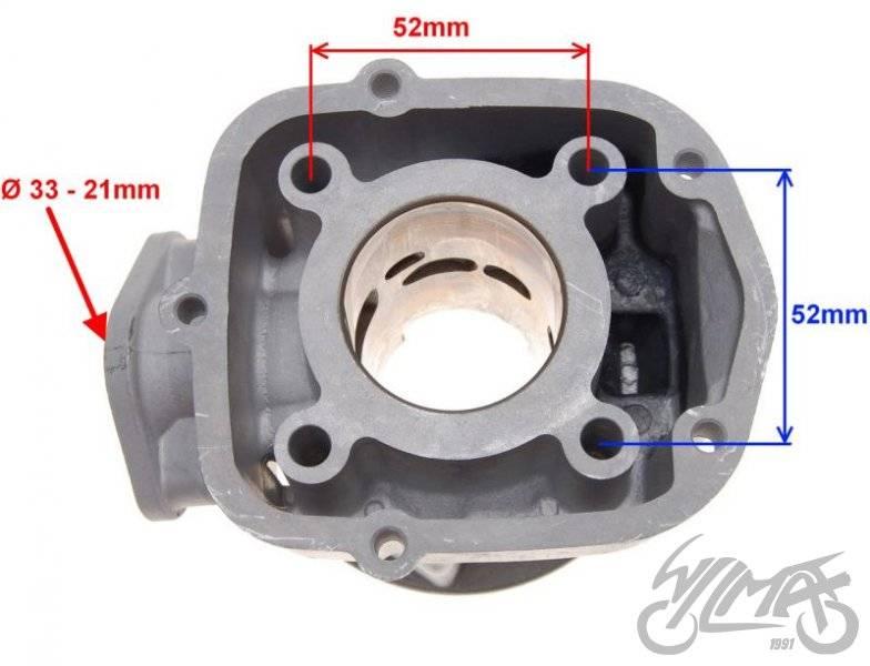 Cylinder derbi aprilia 2006 50 cc ceramiczny wm - zdjęcie 2