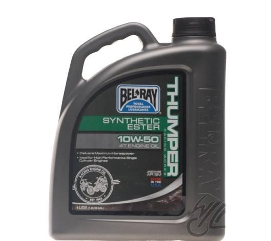 Olej bel-ray works thumper syn.ester 4t 10w-50 4l