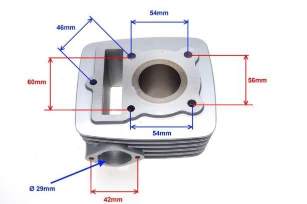 Cylinder romet zetka 4t 50ccm 39,00 mm | RZK0020 - zdjęcie 4