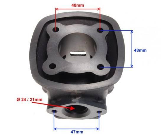 Cylinder piaggio lc 50 40,00 | AY3406 - zdjęcie 4