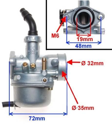 Gaźnik py-5 ssanie ręczne | ZPY3001 - zdjęcie 5