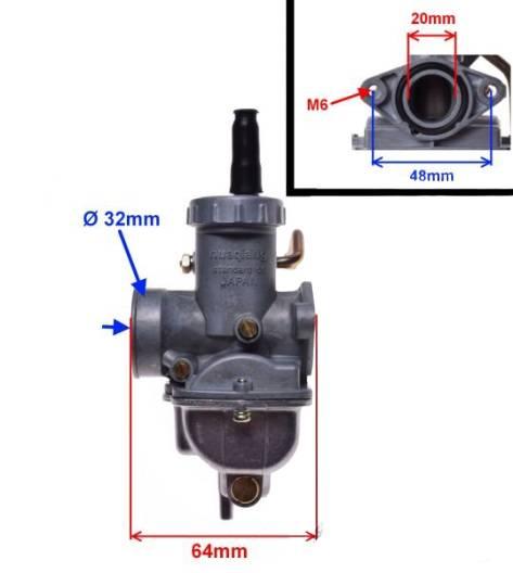 Gaźnik mini cross 4t | ZE3002 - zdjęcie 5