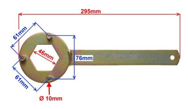 Blokada sprzęgła piaggio gilera | AA0187 - zdjęcie 2