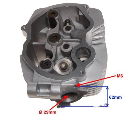 Głowica cylindra loncin 125 cc 4t | AY35274 - zdjęcie 3