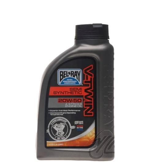 Olej bel-ray v-twin półsyntetyk 4t 20w-50 1l