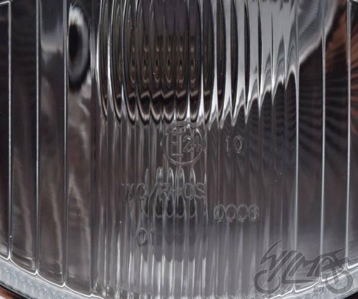 Lampa 7 h4 12v czarna ramka chrom emark | AW24382 - zdjęcie 2