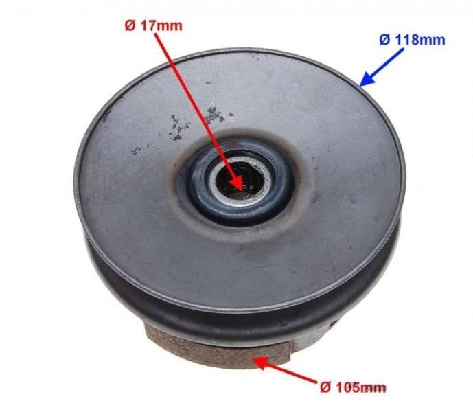 Sprzęgło tył 4t tgb dio fi dzwona 107,4mm - zdjęcie 3