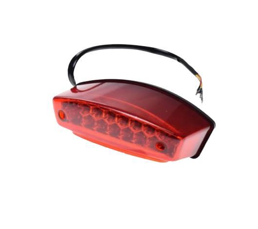Lampa tył atv led czerwony klosz | AM9937