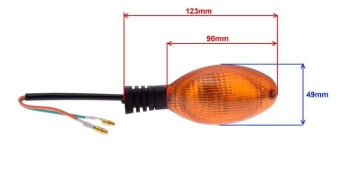 Kierunkowskaz ducati tył prawy | AL81221P - zdjęcie 4