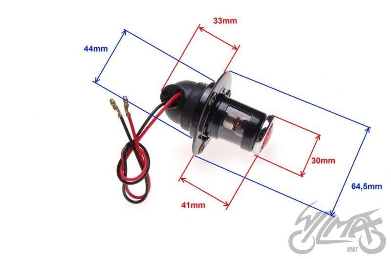 Lampa tył lucas weteran mini e4 | AL6135 - zdjęcie 3