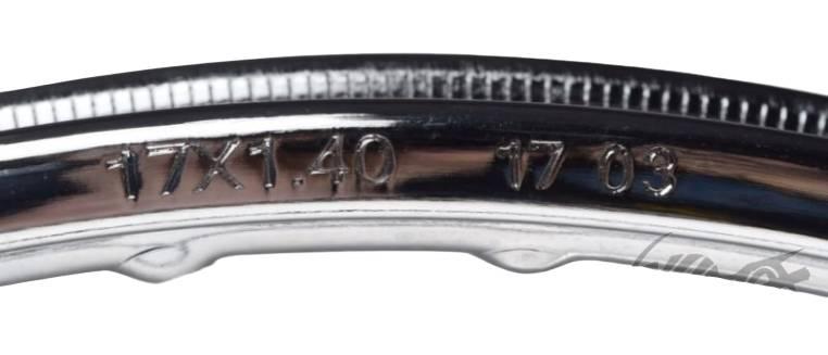 Obręcz koła 17x1,40 romet na 36 szprych | RO6204B - zdjęcie 2