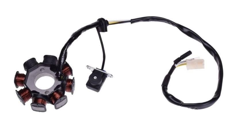 Stator iskrownik 8 cewek gy6 | STD20014