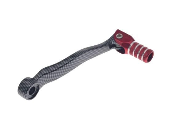 Dźwignia zmiany biegów ktm czerw/carbon | ASC0371B