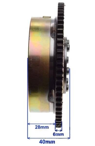 Koło magnesowe yamaha tzr 50 f5wx 00 5ygz - zdjęcie 3