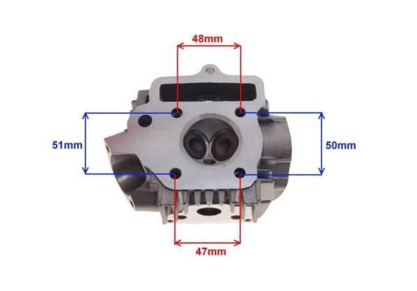 Głowica cylindra czoper 4t z zaworami duży 70ccm - zdjęcie 4