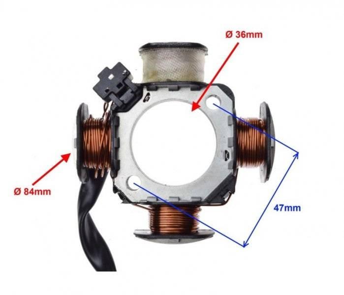 Stator iskrownik tgb suzuki | AI22521B - zdjęcie 3