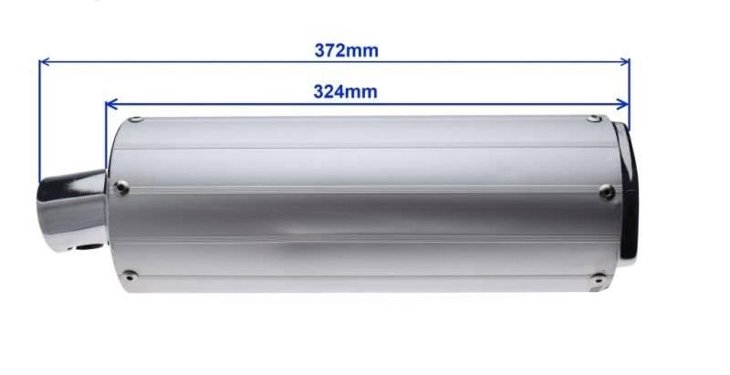 Tłumik bez katalizatora 2t | ZB8001 - zdjęcie 3