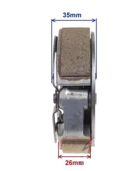 Szczęki sprzęgła tył suzuki ad 100 | AY51807 - zdjęcie 3