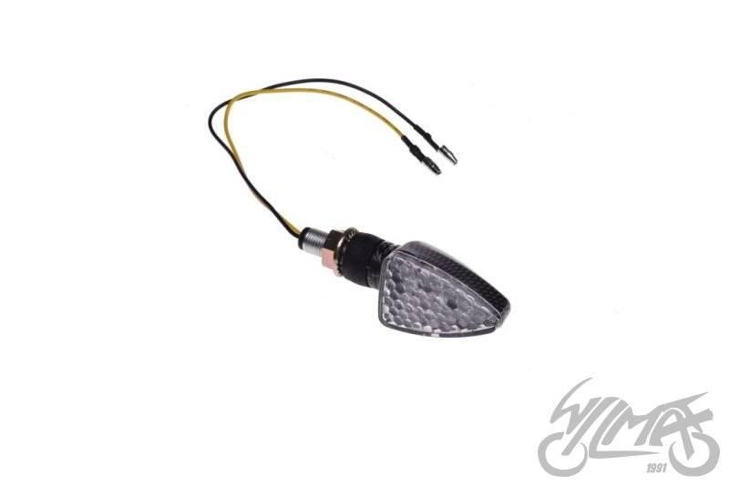 Kierunkowskaz biały klosz led carbon prawy tył - zdjęcie 4