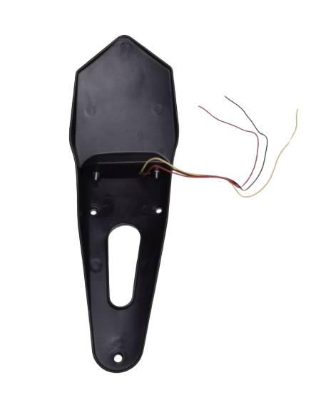 Lampa tył led z błotnikiem czerwony klosz cn - zdjęcie 2